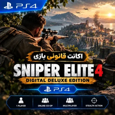 خرید اکانت قانونی بازی Sniper Elite 4 Digital Deluxe Edition (PS4)