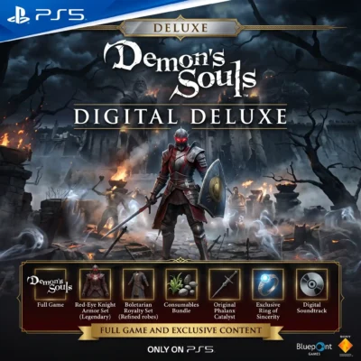 خرید اکانت قانونی Demon's Souls Digital Deluxe برای PS5
