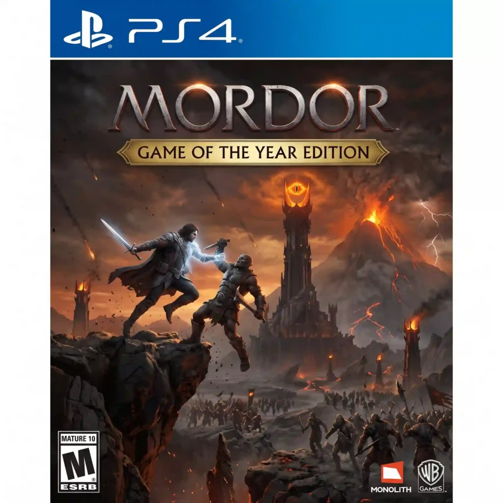 خرید اکانت قانونی Shadow of Mordor Game of the Year Edition برای PS4