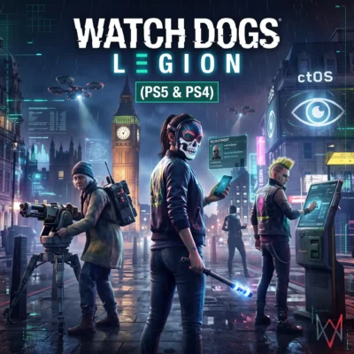 خرید اکانت قانونی Watch Dogs Legion برای PS4 و PS5